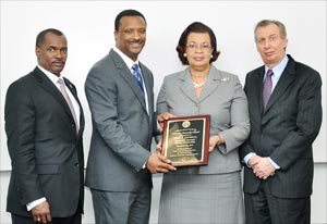 Permanent Secretary Garraway Receives BHA Business-Education Partnership Award