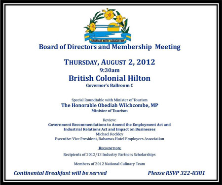 Board of Directors and Membership Meeting