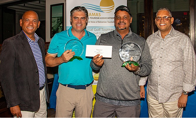 Neale Jones, Tony Aranha Win Top Prize At BHTA Golf Tourney